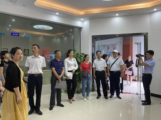 章贡区党群协会会员单位党群共建联建交流活动走进科睿兴